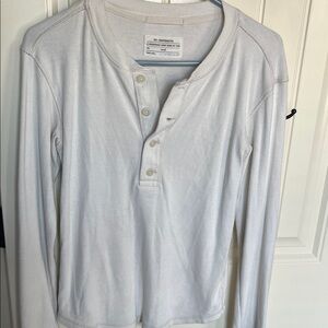 REI crème Henley top